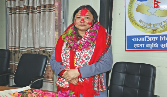 सामाजिक समितिमा सभापति निर्वाचित