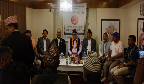 शिक्षकको प्रदर्शन : सडकमै नाचगान (फोटो फिचर)