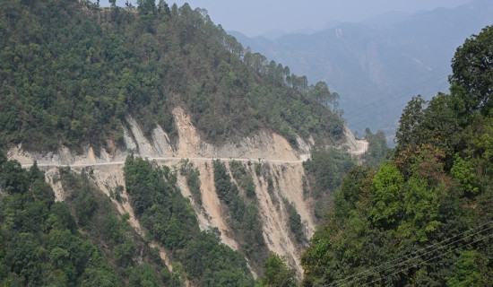 राप्ती लोकमार्ग असार १ गतेसम्म बन्द गरिने