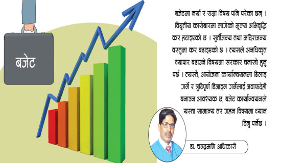 कार्यान्वयनको कसीमा बजेट