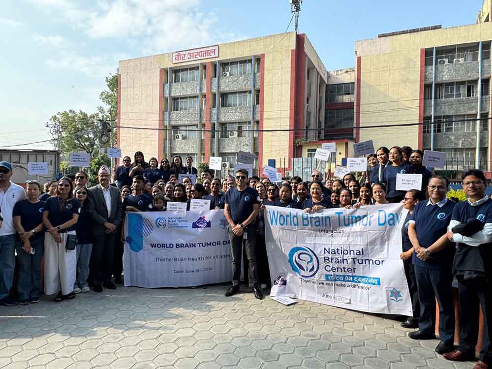 हरेक वर्ष बढ्दै मस्तिष्क ट्युमरका बिरामी