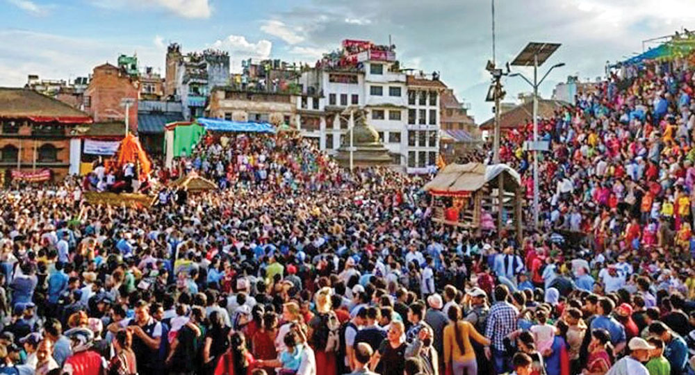 रोपाइँअघि पनौतीमा हिलेजात्रा
