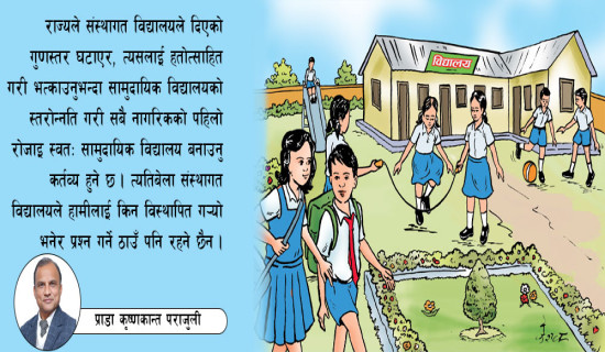 सामुदायिक विद्यालयको भविष्य
