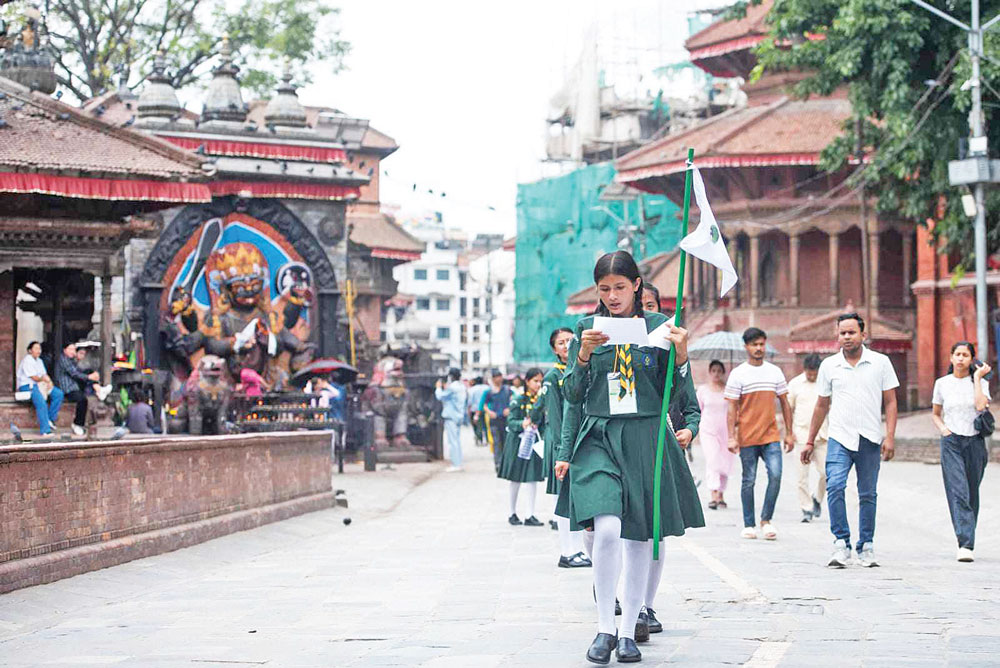 सम्पदा जोगाउन पदयात्रा