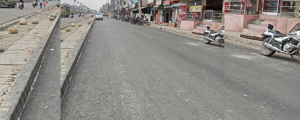 सडक तीन किलोमिटर, समय नौ वर्ष