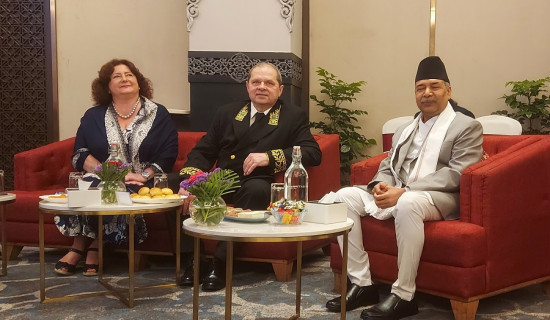 उपराष्ट्रपति यादव स्वागत समारोहमा