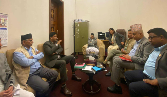 प्रतिनिधिसभाको अवरोध खुलाउन सभामुखसहित प्रमुख सचेतकको बैठक