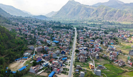 आँबुखैरेनी बजार र आसपासका क्षेत्र