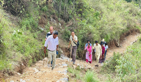 पदमार्गले स्वाँरा–सालिमे जोड्दै