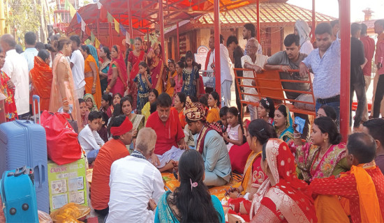 विवाह स्थल बन्दै गढीमाई मन्दिर