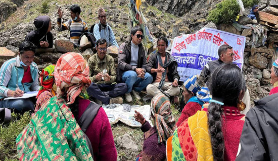 रलिङ गुम्बामा स्वास्थ्य शिविर : १६७ जना लाभान्वित