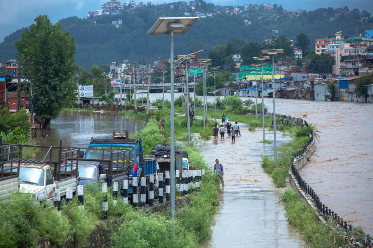 सहरमा  बाढीको सन्त्रास