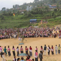 पहिरो विस्थापित परिवारले पाए जग्गा