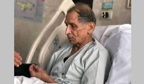 महासचिव वैद्यको स्वास्थ्य अवस्था सुधारोन्मुख