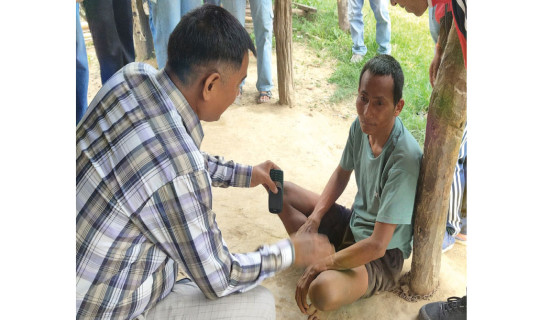 बाँधिँदै आएका पविन्द्रको उद्धार