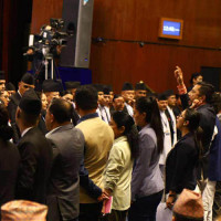 सरकारले एसपीपी अस्वीकार गरेको पत्र तत्काल अमेरिकालाई पठाउनुपर्छ : सांसद श्रेष्ठ