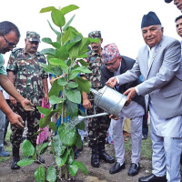 मुस्ताङको सौन्दर्य चित्रमा