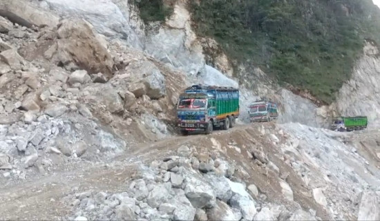 पहिरोले अवरुद्ध कालीगण्डकी करिडोर एकतर्फी खुल्यो