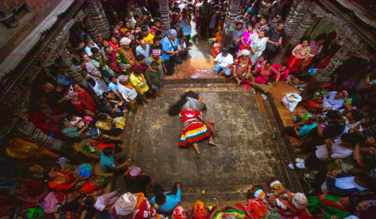 नवदुर्गा गणको अन्त्येष्टि दिन