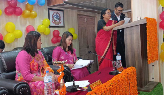 विद्यावारिधि गर्नेलाई पालिकाले दुई लाख दिने