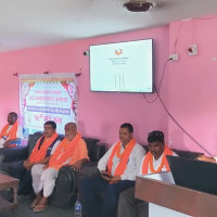 दमौली बजारमा सडक विस्तारले गति लिँदै