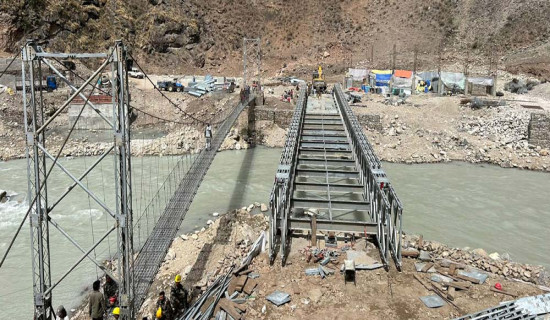 राष्ट्रिय सडक सञ्जालसँग जोडिने अन्तिम तयारी