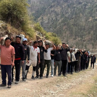 दौड प्रतियोगितामा लामिछाने र थारू प्रथम