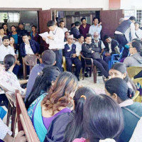 पानी पर्दा किसान खुसी