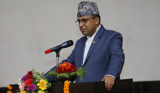 स्रष्टाको साधनाले नेपालको साहित्यिक र सांस्कृतिक बाँचेको छ : मन्त्री पाण्डे