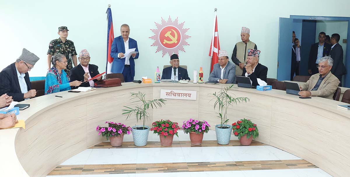 सरकारको एक वर्ष सन्तोषजनक, सफल र प्रभावकारी : एमाले