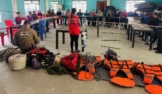 तालमा विपद् व्यवस्थापन उद्धार अभ्यास