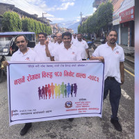 पहिरोका कारण अवरुद्ध सडक खुल्यो
