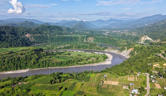 कालीगण्डकी नदी र घुमारीघाट