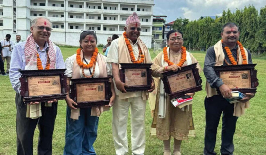 सर्जक सम्मानित
