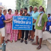प्रधानमन्त्री प्रचण्ड, अध्यक्ष ओली र गृहमन्त्री लामिछानेबिच भेटवार्ता