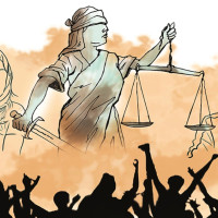 मरिण तटबन्धविरुद्ध जग्गाधनी आन्दोलित