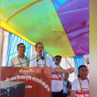 रामकोट सडकमा रुखसँगै उम्रिएको आशा