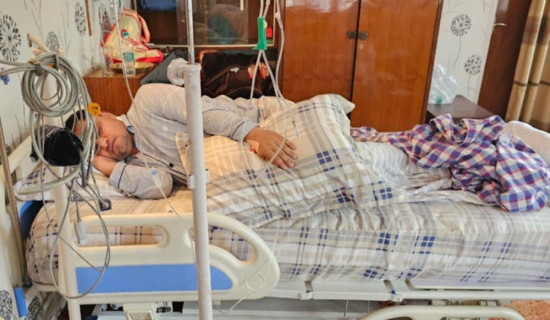स्वास्थ्य मन्त्री पौडेल अस्पताल भर्ना