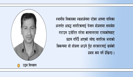 पेन्सन योजनाको भविष्य
