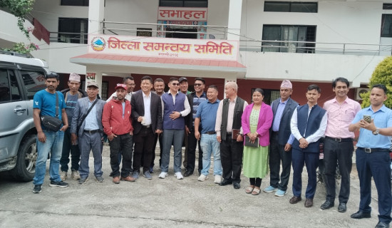 दुई जिल्लाको विवादित शोलेको समस्या समाधान