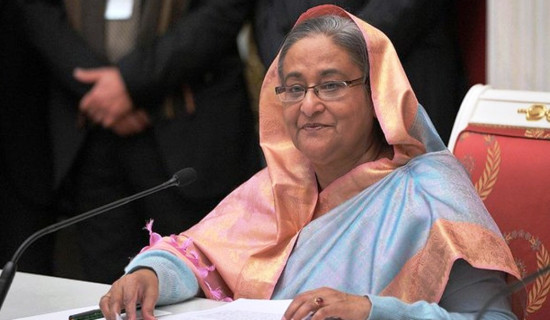 बङ्गलादेशका पूर्व प्रधानमन्त्री हसिनालाई छ महिनाको जेल सजाय