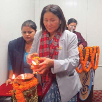 ‘शुक्लाम्बरा’ उपन्यासको विमोचनसँगै चार साहित्यकार सम्मानित