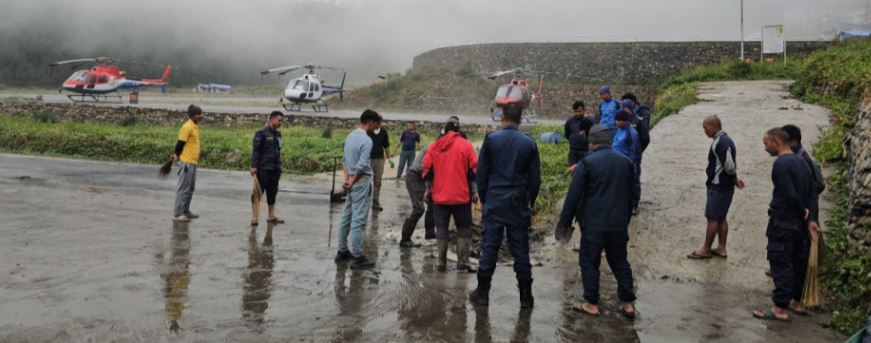 बजारको सबै फोहोर विमानस्थलमा