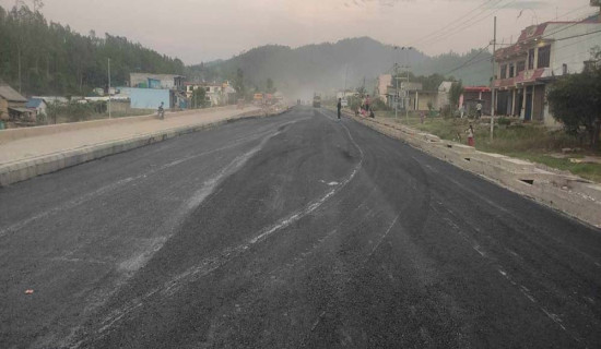 जीर्ण बन्दै राजमार्ग दुई लेन योजना अलपत्र