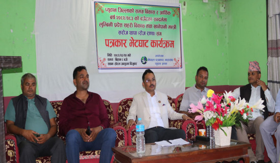 'खानेपानी योजना समयमै सम्पन्न हुन्छ'