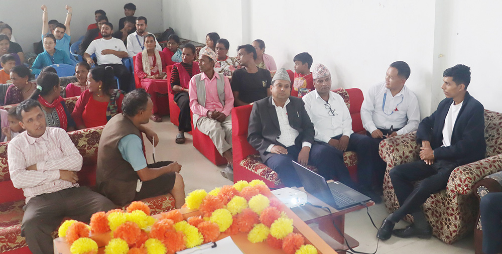 दलित अधिकारबारे सचेतना कार्यक्रम सञ्चालन