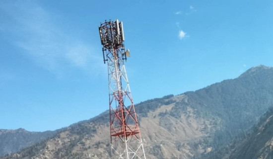 तीन गाउँपालिकाका नौ वडामा टेलिफोन सेवा अवरुद्ध