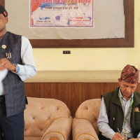 पानीको निकास नहुँदा सयौं विगाहा जमीन डुबानमा