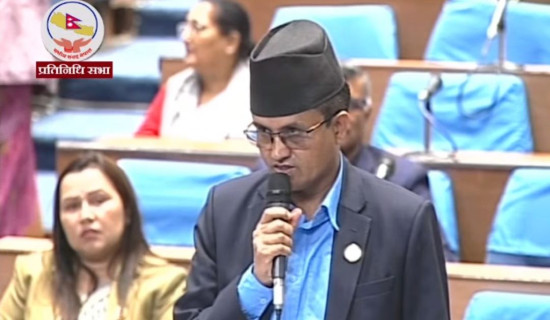 नाटकीय हस्ताक्षर अभियान जारी छ : सांसद थापा