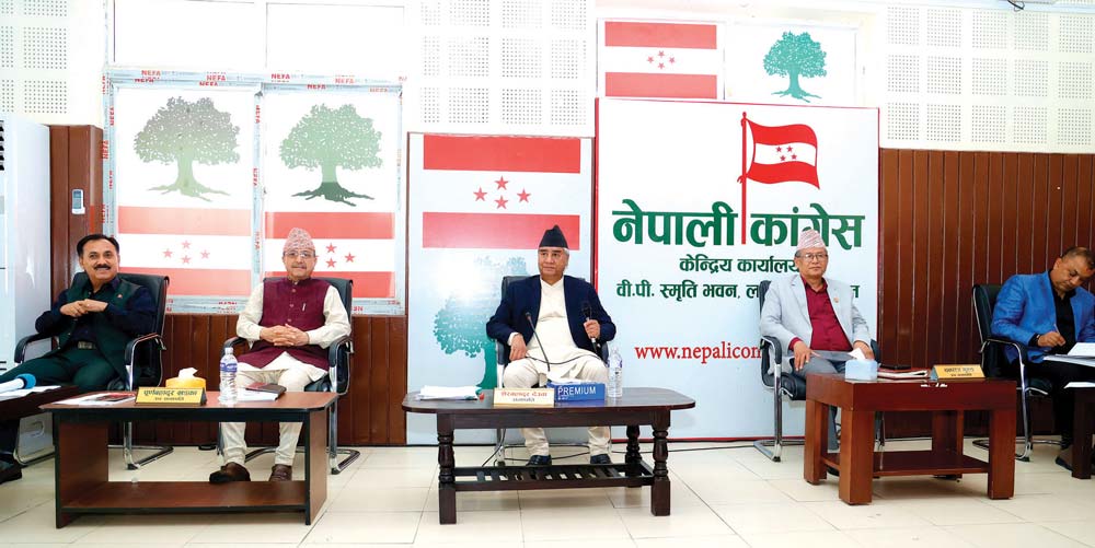 संविधान संशोधन गर्न कार्यदल गठन गर्ने कांग्रेसको निर्णय